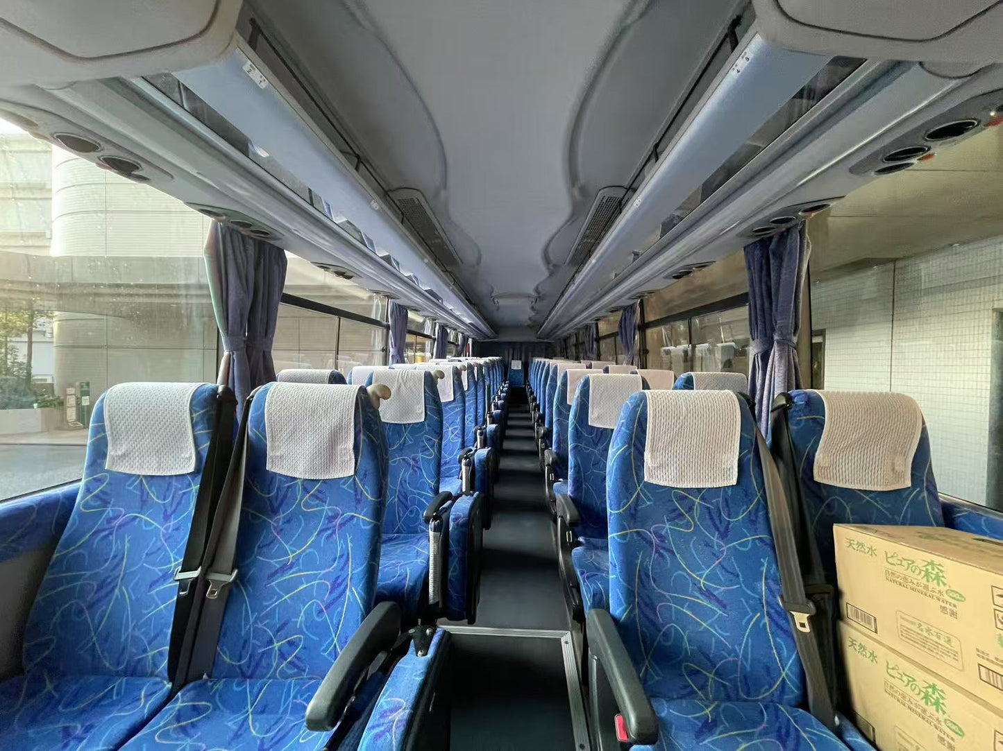 full size bus for Japan tour with driver