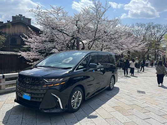 premium car or van with pro driver in japan