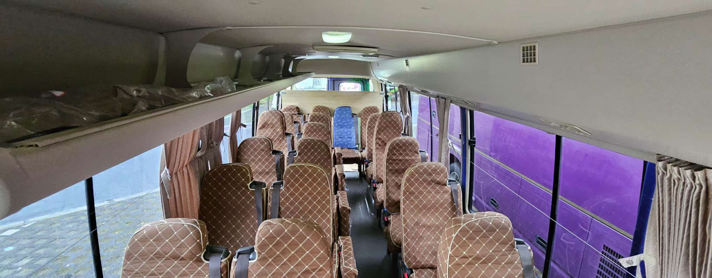 minibus in Japan with pro driver