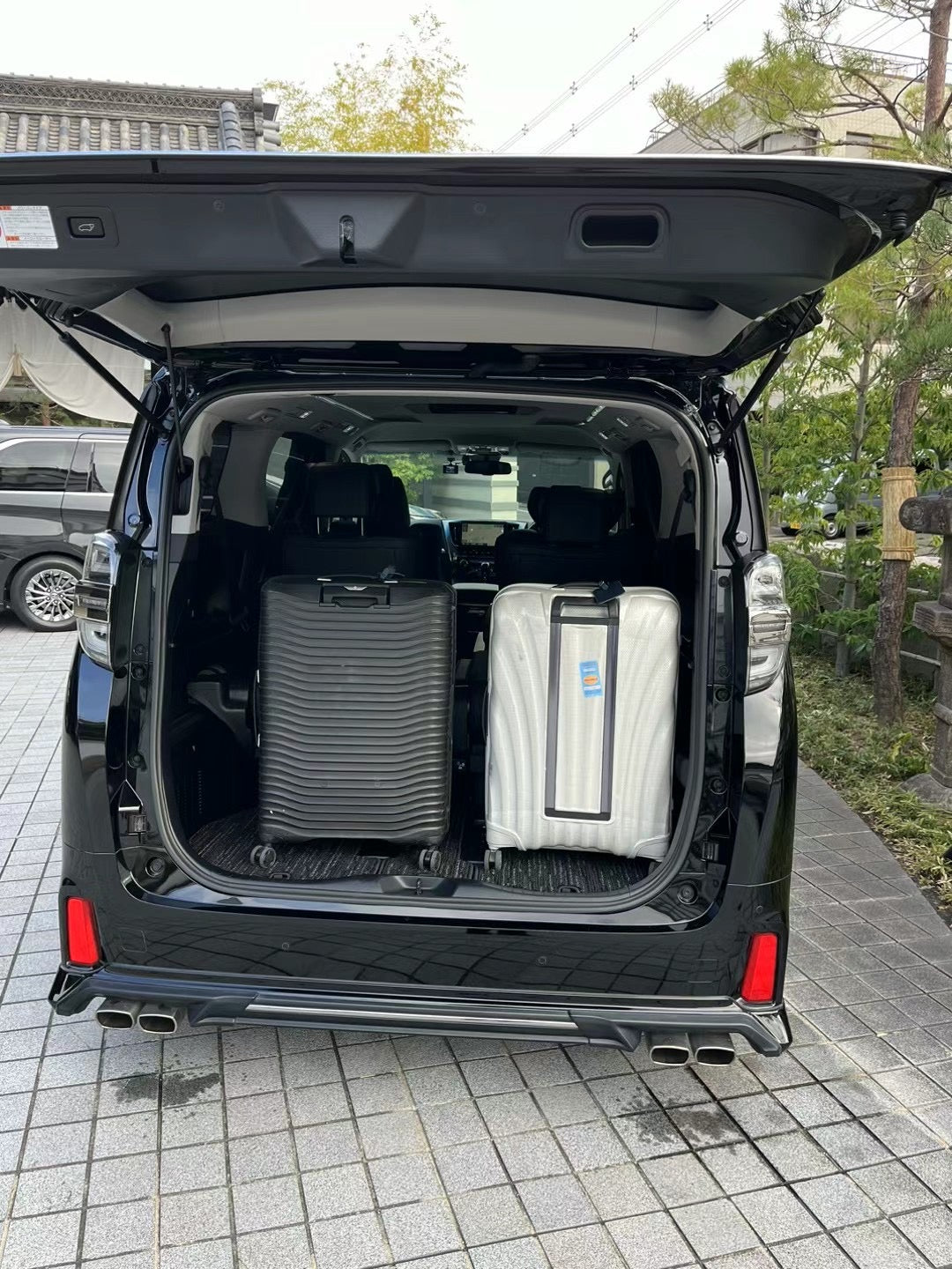 premium car or van with pro driver in japan