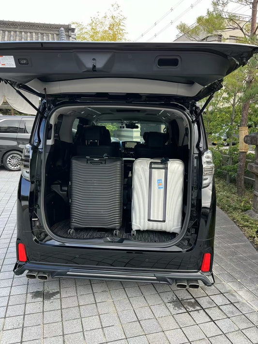 premium car or van with pro driver in japan